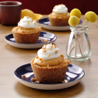 Pumpkin Latte Cheesecake Tarts Recipe: How to Make It image