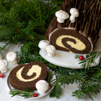 Yule Log Cake (Bûche de Noël) – Lost Recipes Found image