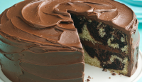 MARBLE CAKE USING YELLOW CAKE MIX RECIPES