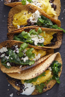 Best Scrambled Egg Tacos Recipe - How to Make Scrambled ... image