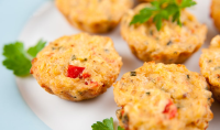 Miniature Crab Cakes with Mustard Mayonnaise Recipe ... image