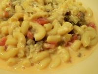 Sausage, Tomato, Macaroni and Cheese Casserole Recipe ... image