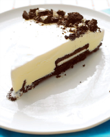 Black-and-White Ice Cream Tart Recipe | Martha Stewart image