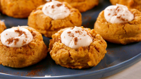 Best Pumpkin Cheesecake Thumbprints Recipe - How To Make ... image