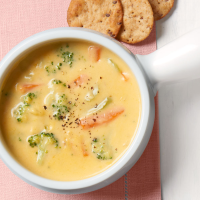 HOMEMADE CHEDDAR CHEESE SOUP RECIPES