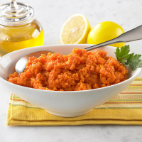 Honey Mashed Carrots Recipe | Land O’Lakes image