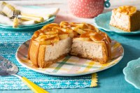 Best Caramel Apple Cheesecake Recipe - How to Make Caramel ... image