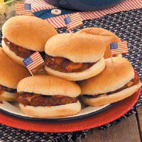 Barbecued Hamburgers Recipe: How to Make It image