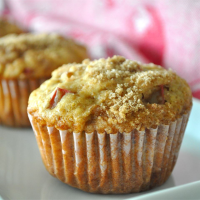 Aunt Norma's Rhubarb Muffins | Allrecipes image