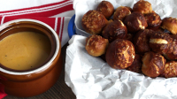 Pretzel Bites and Beer Cheese Dipping Sauce - Tillamook image