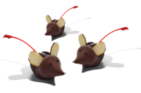 CHOCOLATE CHERRY MICE FOR CHRISTMAS RECIPES