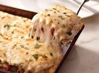 Creamy White Chicken and Artichoke Lasagna 5 | Just A ... image