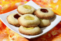 Shortbread Thumbprint Cookies with Lemon Curd | Allrecipes image