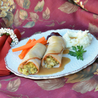 Easy Turkey Stuffing Roll-Ups Recipe | Allrecipes image