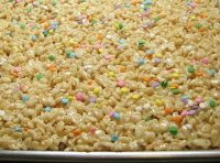 confetti rice krispies treats | Just A Pinch Recipes image