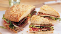 Layered Italian Sandwich Recipe - BettyCrocker.com image