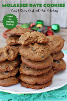 Molasses Date Cookies – Can't Stay Out of the Kitchen image