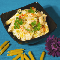 Penne with Shrimp and Creamy Sauce | So Delicious image