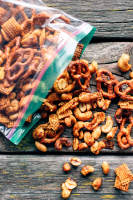 Sweet and Spicy Sriracha Trail Mix - Fresh Off The Grid image