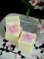 Peach blossom cake recipe - Simple Chinese Food image