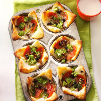 Muffin-Tin Pizzas Recipe: How to Make It image