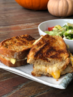 Pumpkin Bread Grilled Cheese Sandwiches Recipe | Allrecipes image