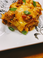 Mexican Chicken Tortilla Lasagna Recipe | Allrecipes image