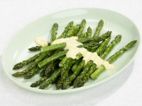 Roasted Asparagus with Hollandaise Recipe | Food Network ... image