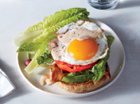 For a Fast Dinner Make Fried Egg, Bacon, and Avocado ... image