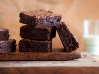 Best Homemade Chocolate Brownies with Cocoa Powder Recipe ... image