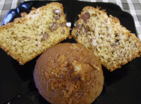 Banana Chocolate Chip Muffins with Coconut | Just A Pinch ... image