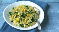 Lemon and Spinach Orzotto Recipe: Sub for Risotto - PureWow image