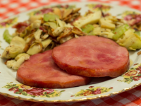 Broiled Ham Steak With Mustard Glaze Recipe - Food.com image
