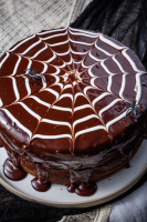 Spiderweb Cake Recipe—Delish.com image