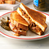 Pulled Pork Grilled Cheese Recipe: How to Make It image