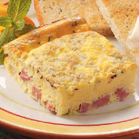 Ham 'n' Cheese Squares Recipe: How to Make It image
