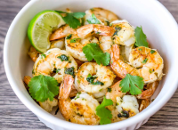 Best-ever recipe to cook Coriander Spiced Lime Shrimp ... image