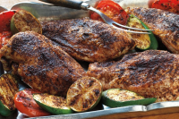 Chicken Breasts with Mole Rub | Poultry Recipes | Weber Grills image