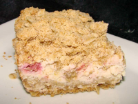 Rhubarb Cheesecake Bars Recipe - Baking.Food.com image
