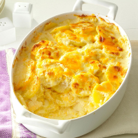 Sharp Cheddar Scalloped Potatoes Recipe: How to Make It image