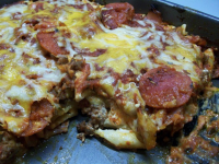 PIZZA BAKE RECIPE WITH NOODLES RECIPES