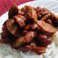 Smoked Sausage and Red Beans Recipe | Allrecipes image