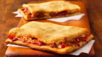 Double Crust Pizza Recipe - Pillsbury.com image