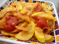 Sauteed Yellow Squash and Tomatoes Recipe - Food.com image