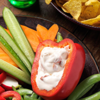 Roasted Red Pepper Dip Recipe: How to Make It image