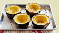 Baked Acorn Squash with Brown Sugar Recipe | Martha Stewart image