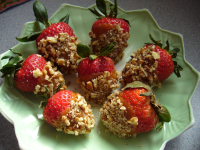Caramel Dipped Strawberries Recipe - Food.com image