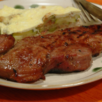 Rib Eye Steaks with a Soy and Ginger Marinade Recipe ... image