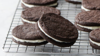 Dark Chocolate Sandwich Cookies Recipe - Tablespoon.com image