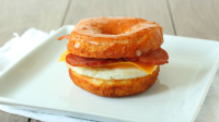 Doughnut Breakfast Sandwiches Recipe - Pillsbury.com image